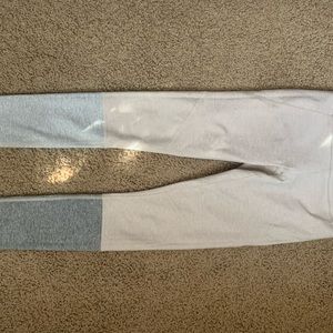 Outdoor Voices two tone leggings